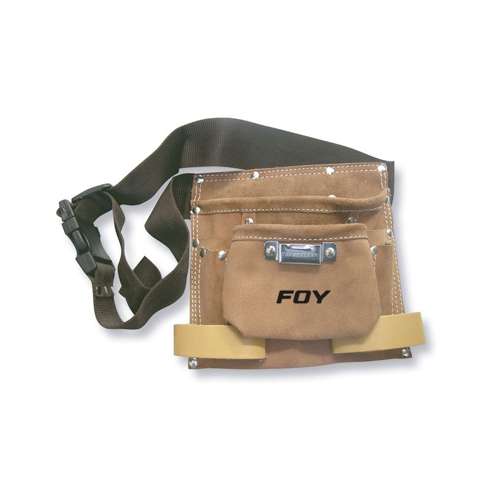 Estuche Portaherramientas Cuero Cinto 4 Compartimientos Foy. - FERRETERÍA WITZI