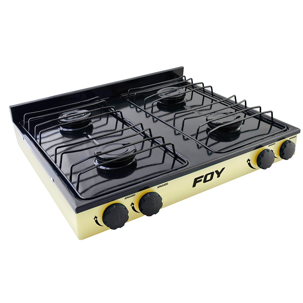 Estufa de gas 4 quemadores Foy - FERRETERÍA WITZI