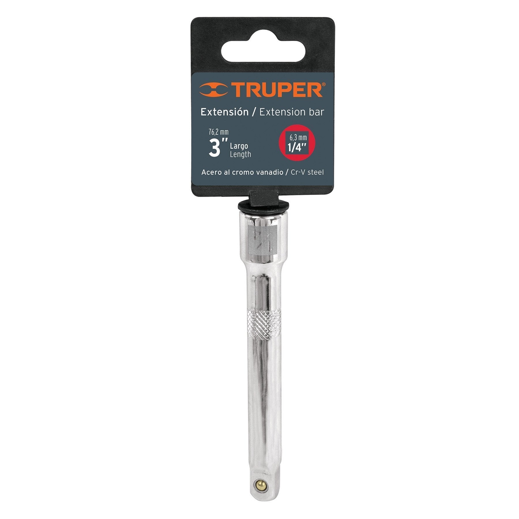 Extensión De 3" Para Matraca, Para Dados Cuadro 1/4", Truper - FERRETERÍA WITZI