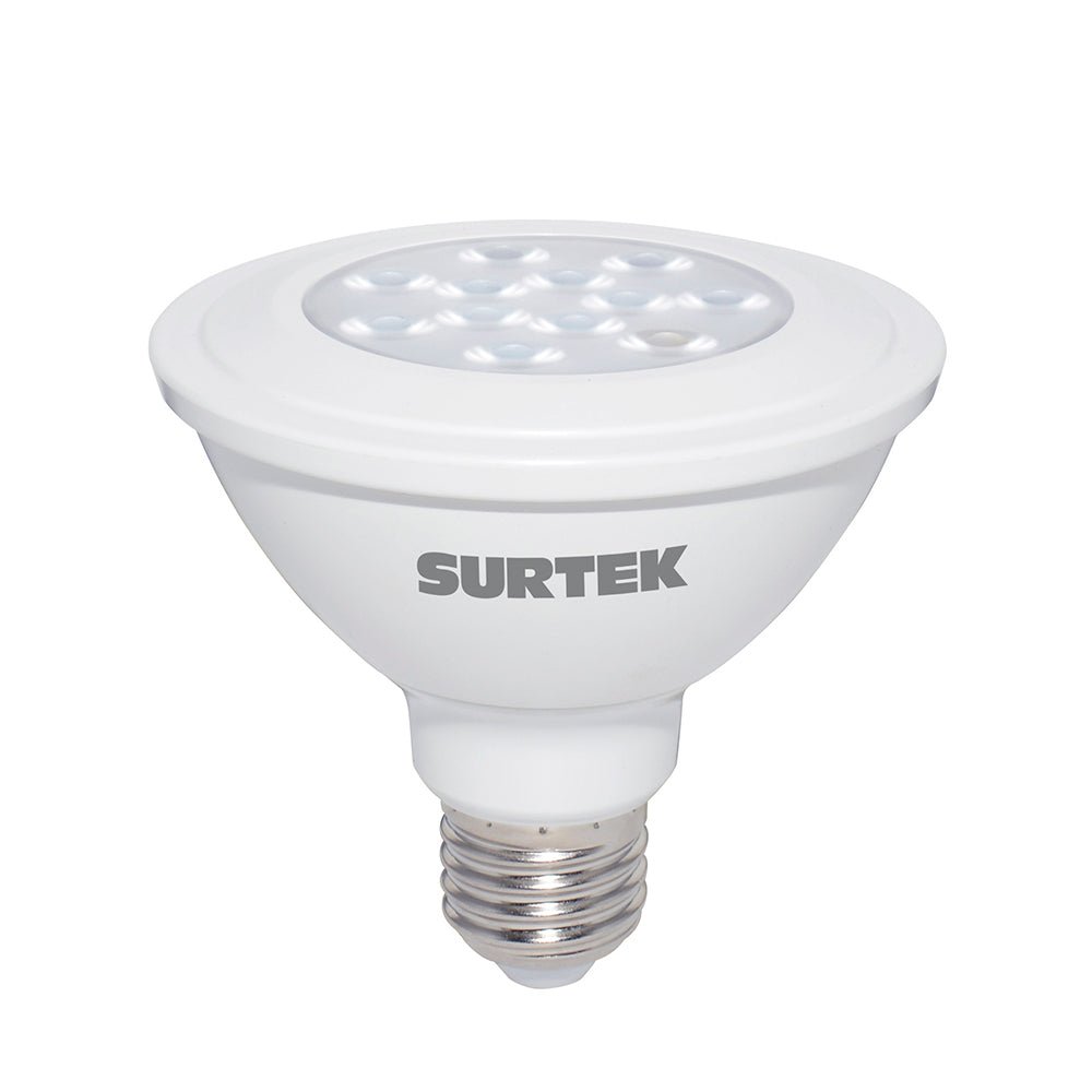 Foco LED PAR20 luz cálida Surtek. - FERRETERÍA WITZI