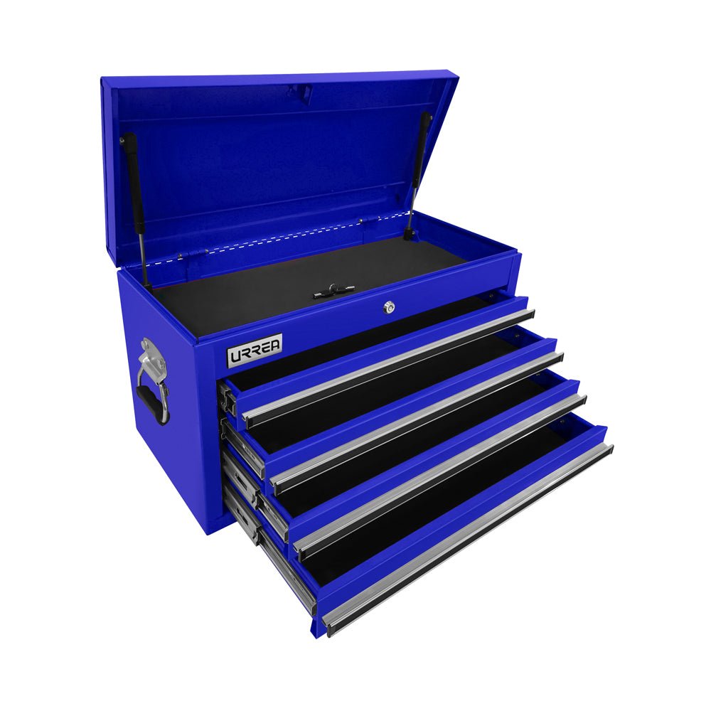 Gabinete superior 4 gavetas 27" azul serie X Urrea - FERRETERÍA WITZI