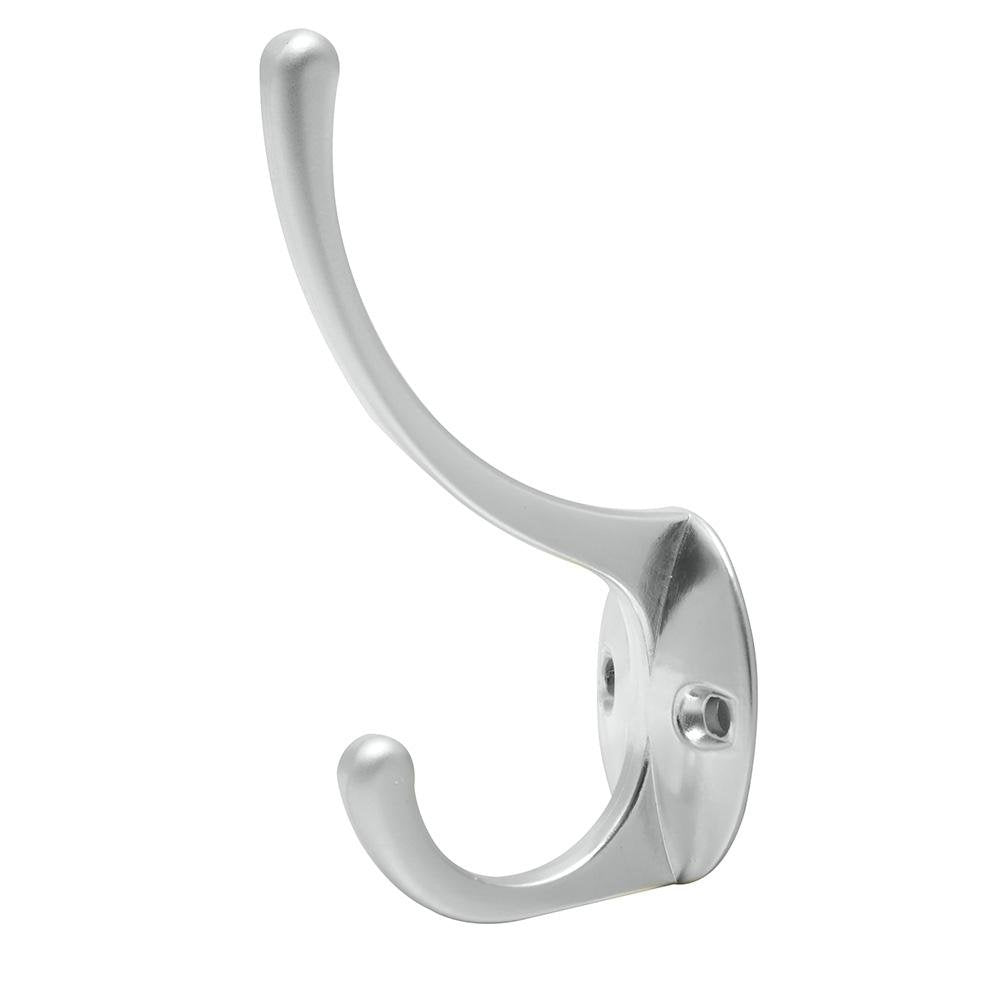 Gancho Perchero Doble, Acabado Latón Brillante, Lock - FERRETERÍA WITZI