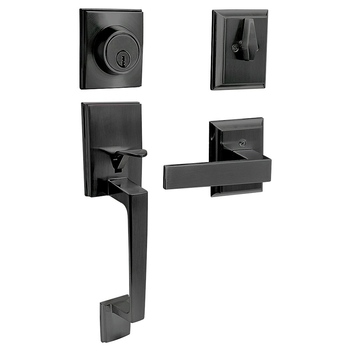 Gatillo keystone color negro con función doble Lock - FERRETERÍA WITZI