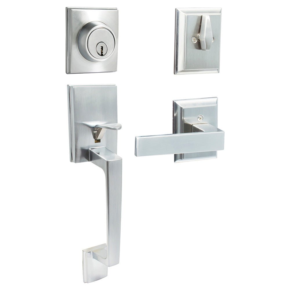 Gatillo Keystone níquel satinado Lock. - FERRETERÍA WITZI