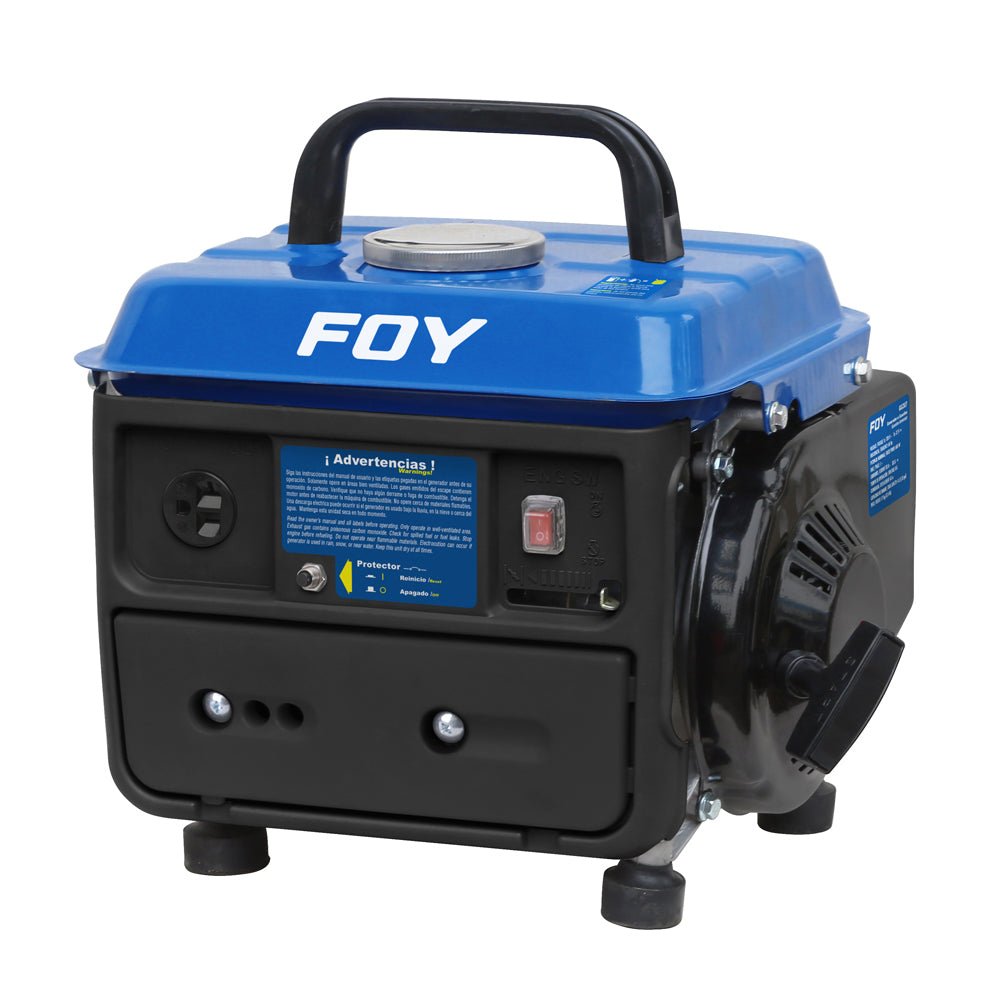 Generador a gasolina 120 V, 63 cc, 600W, capacidad 4L Foy - FERRETERÍA WITZI
