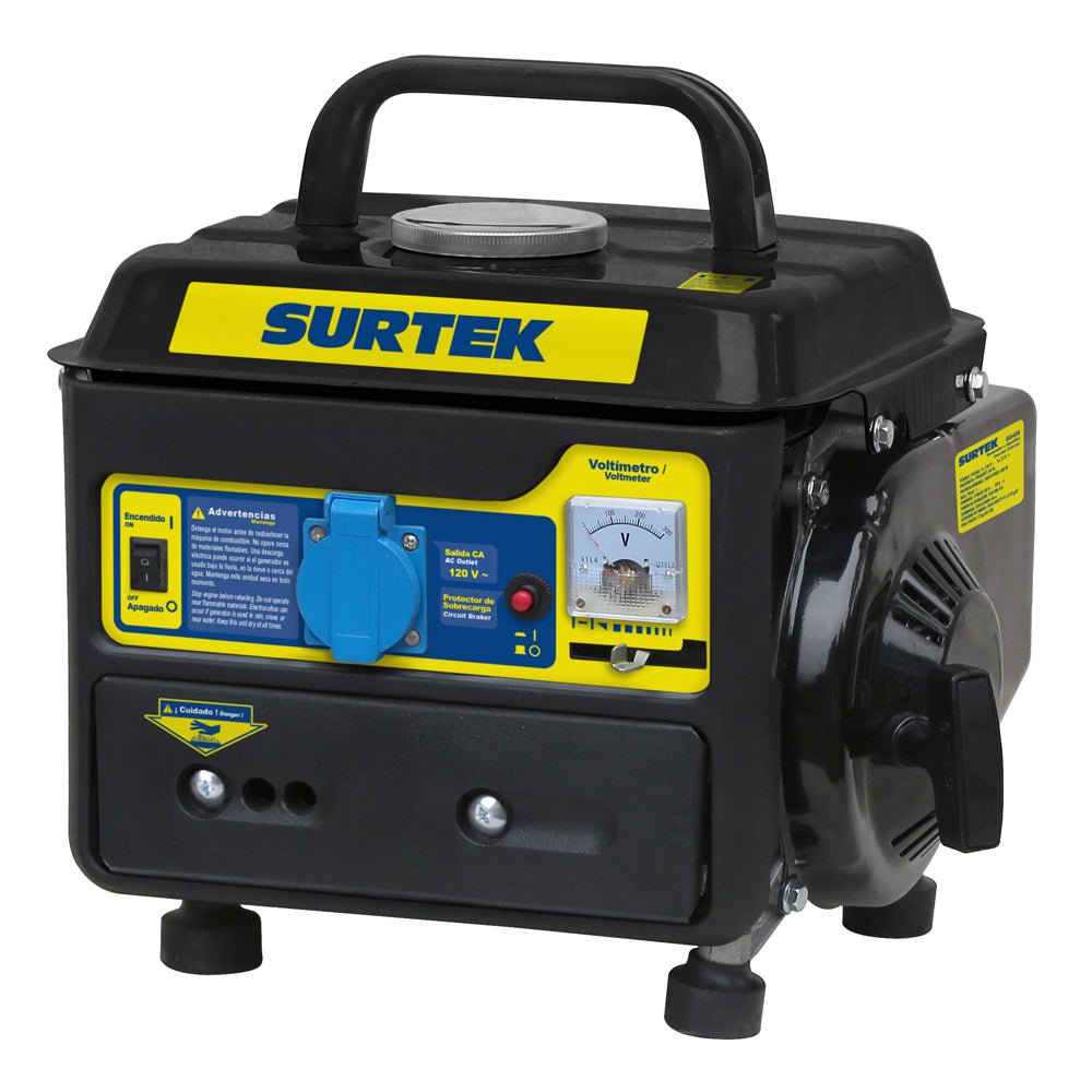 Generador a gasolina 120 V, 63 cc, 800 W capacidad 4L Surtek - FERRETERÍA WITZI