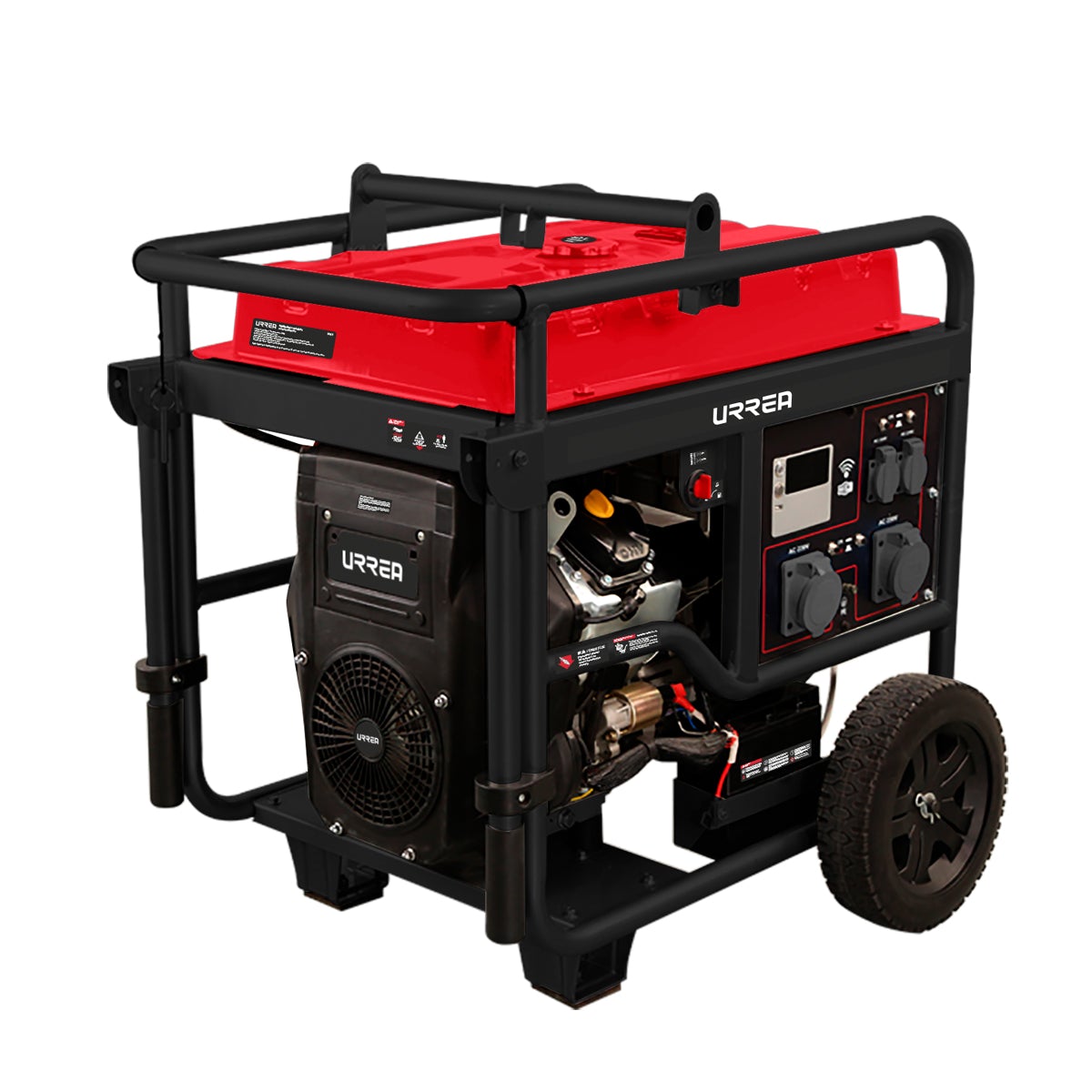 Generador a gasolina 13 kW, 713 cc, voltaje 120 V/ 240 V, arranque eléctrico, Urrea - FERRETERÍA WITZI