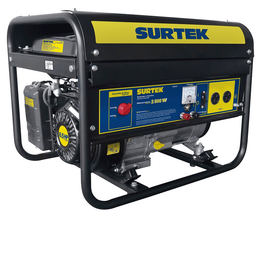 Generador a gasolina 2.5kW max Surtek - FERRETERÍA WITZI