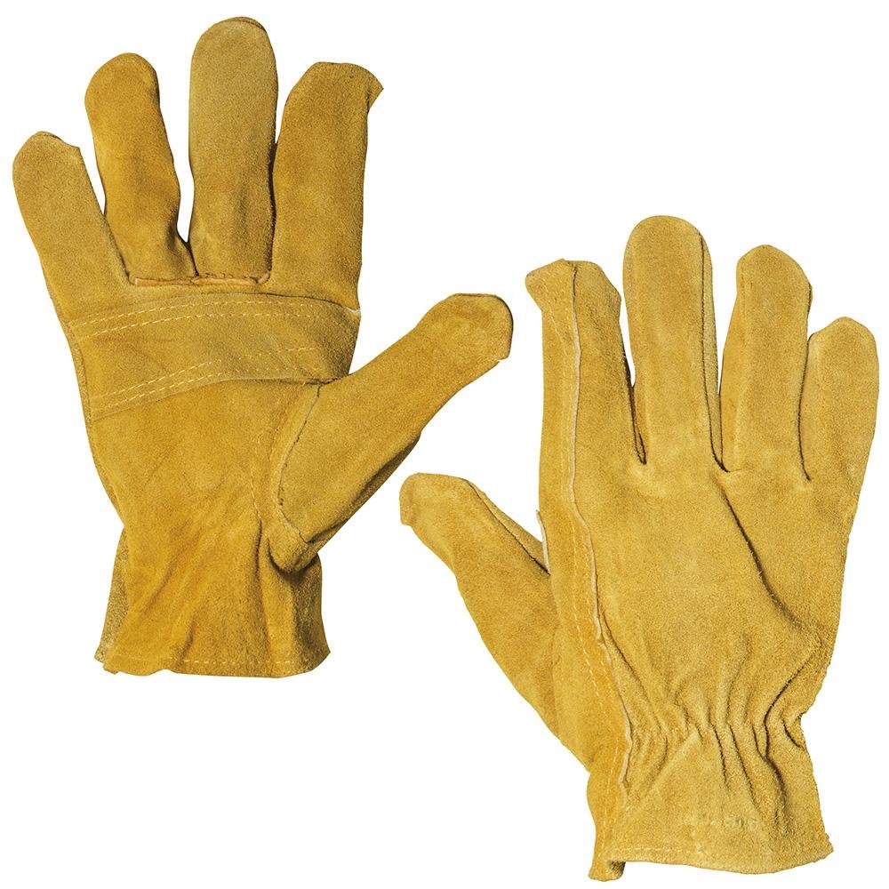 Guantes De Piel De borrego Y Refuerzo De Carnaza Surtek. - FERRETERÍA WITZI