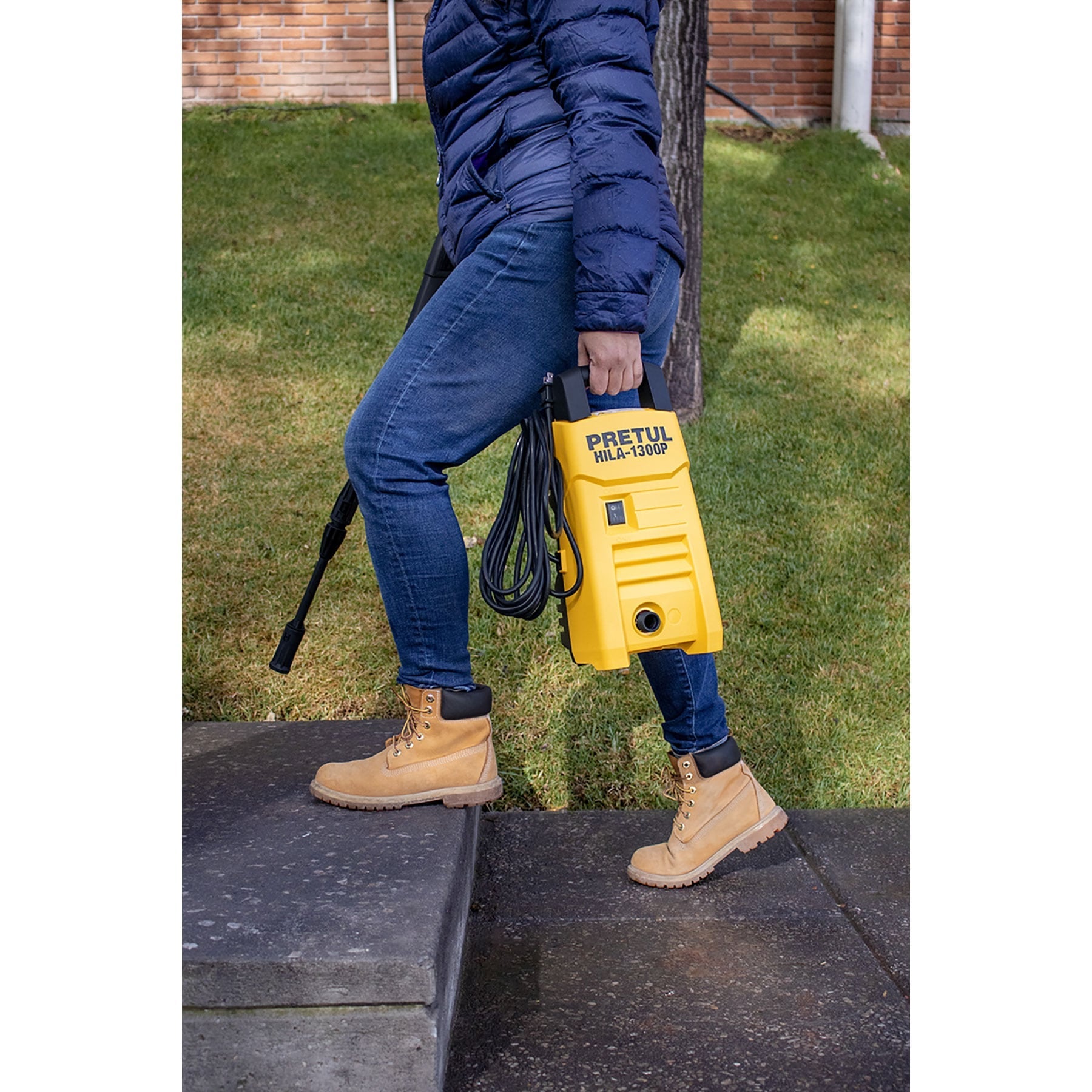 Hidrolavadora Eléctrica, Tipo Karcher, 1300 psi, Pretul - FERRETERÍA WITZI