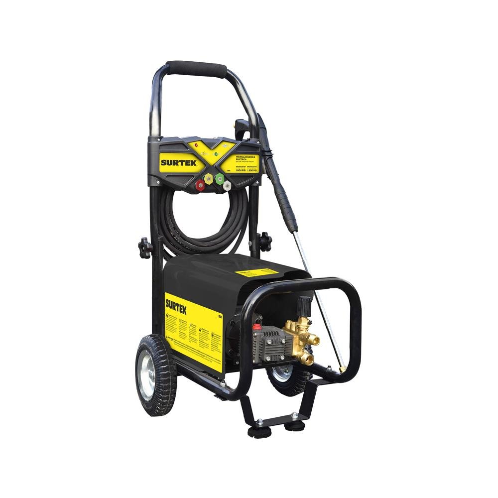 Hidrolavadora eléctrica, Uso Rudo, Para Uso Profesional, 1 850 PSI, 2000 W, Surtek - FERRETERÍA WITZI