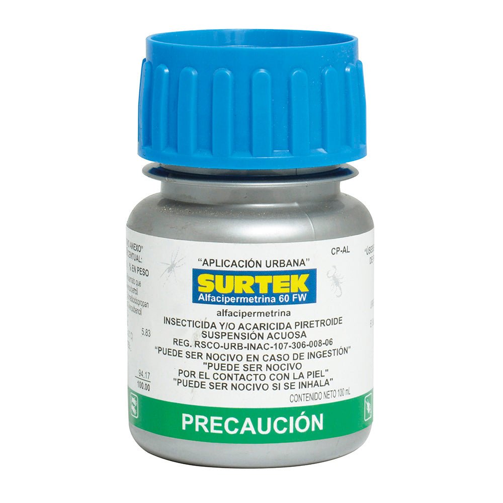 Insecticida para control de plaga arácnidos 100 ml Surtek - FERRETERÍA WITZI
