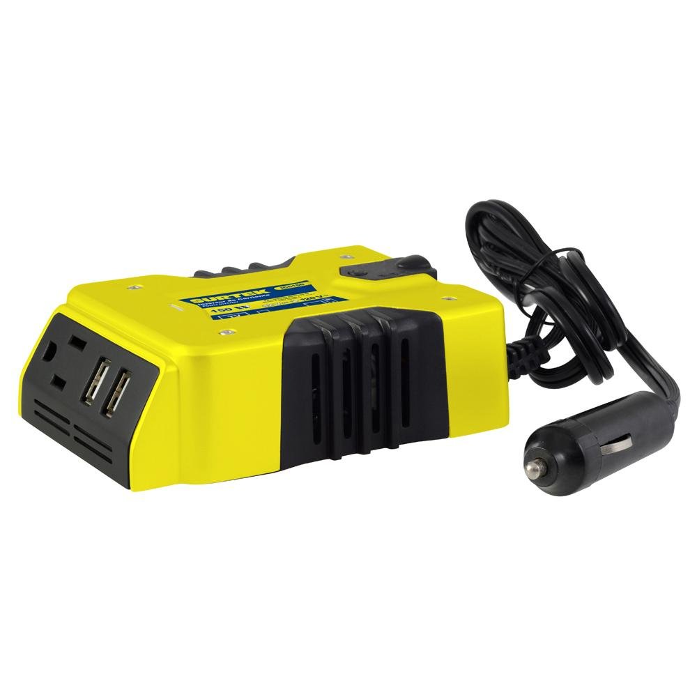Inversor Corriente DC-AC, Con Potencia De 150W, Surtek - FERRETERÍA WITZI