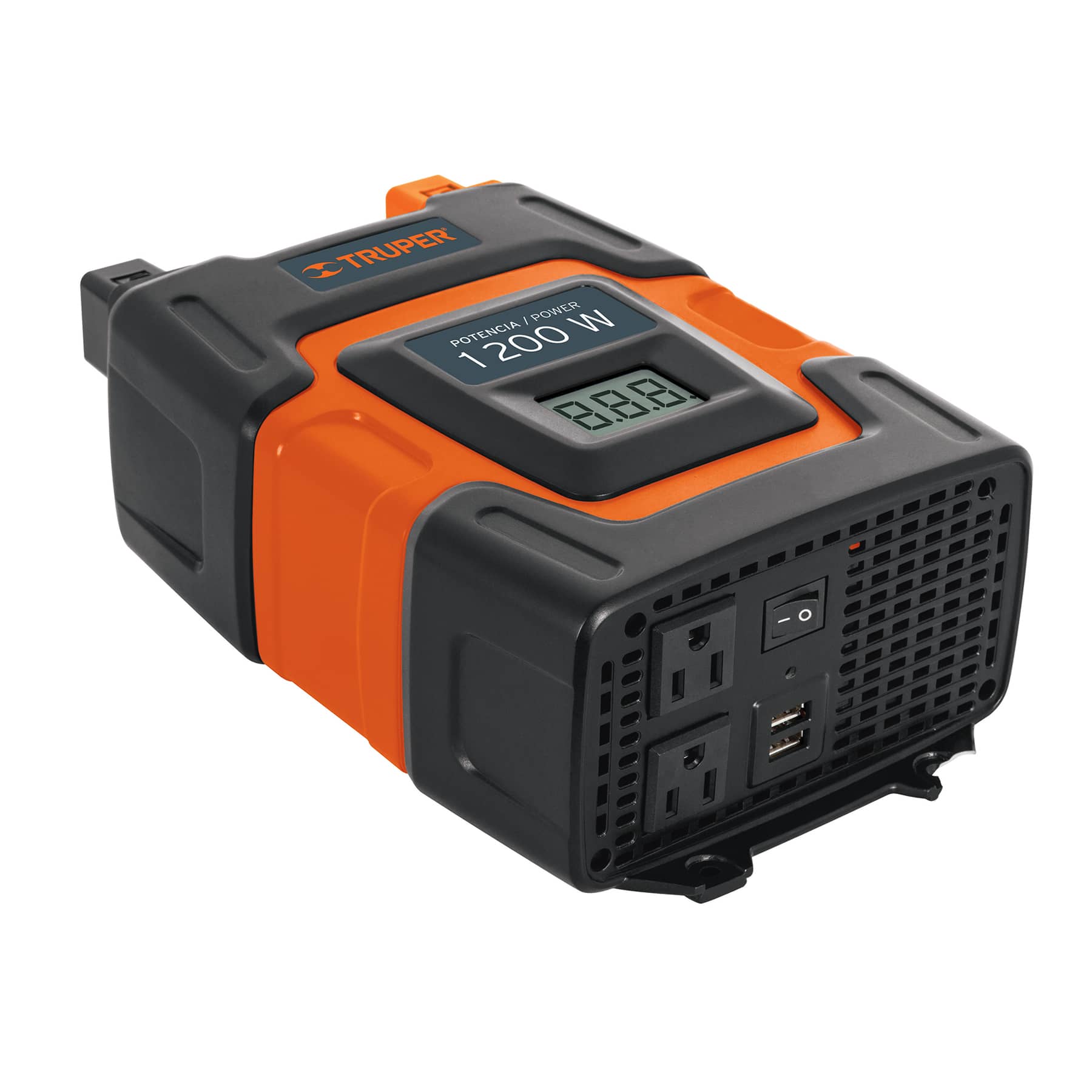 Inversor De Corriente Para Automovil De 1200w Truper - FERRETERÍA WITZI