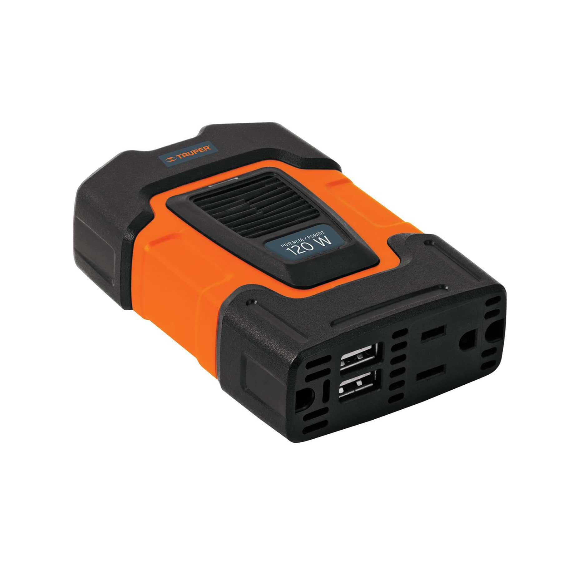 Inversor De Corriente Para Automóvil De 120W Truper - FERRETERÍA WITZI