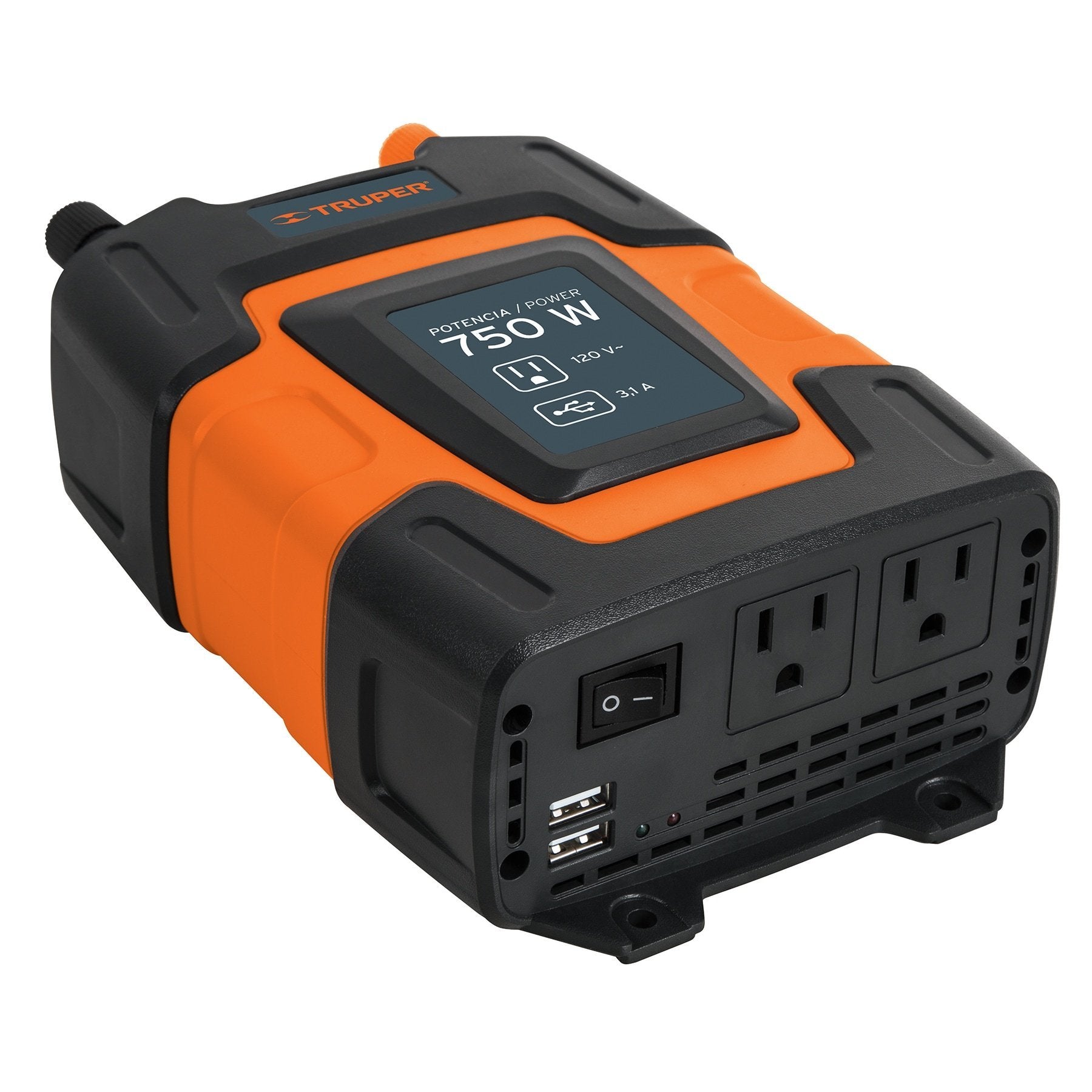 Inversor De Corriente Para Automóvil De 750w Truper - FERRETERÍA WITZI