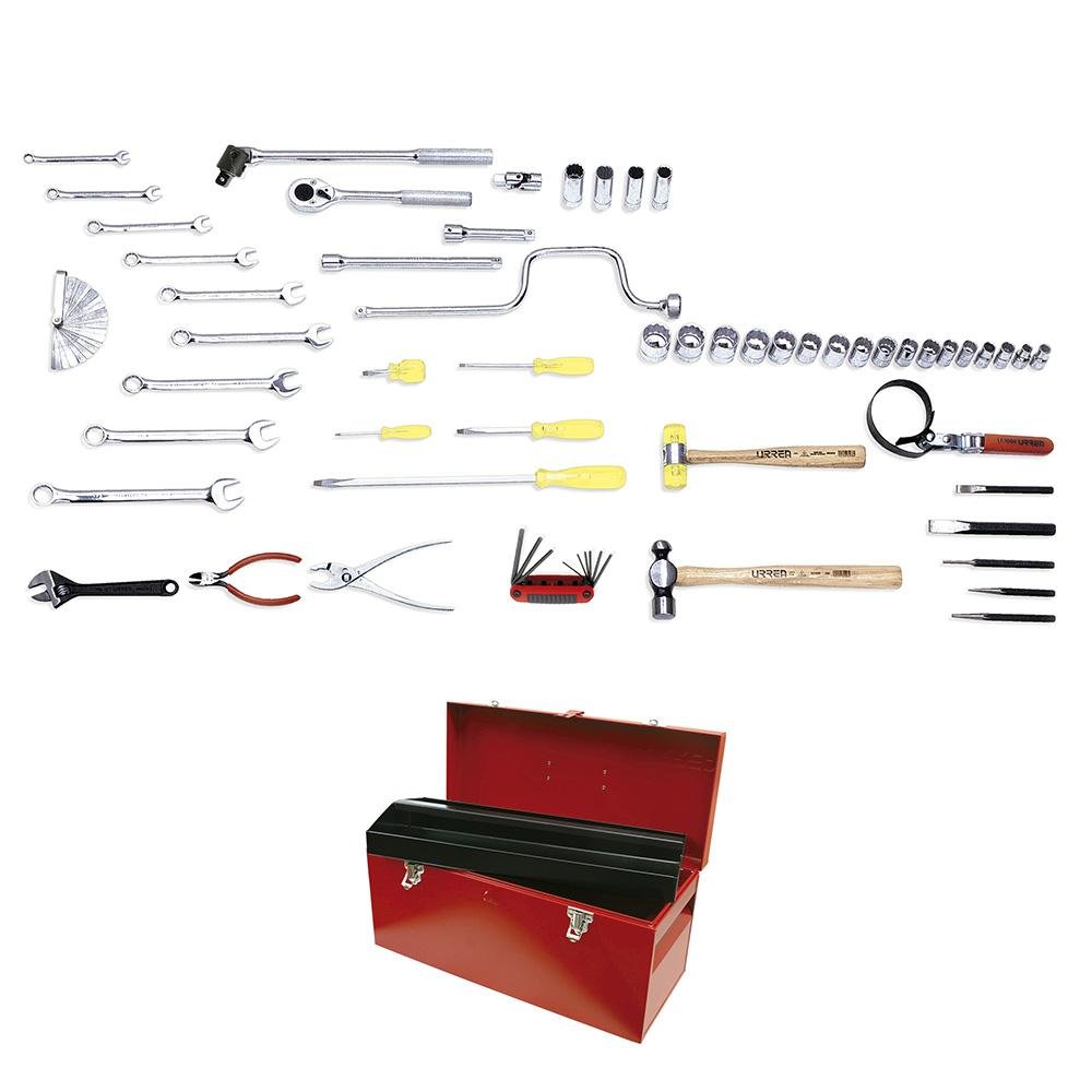 Juego Básico Automotriz 55 Piezas Sin Gabinete Urrea. - FERRETERÍA WITZI