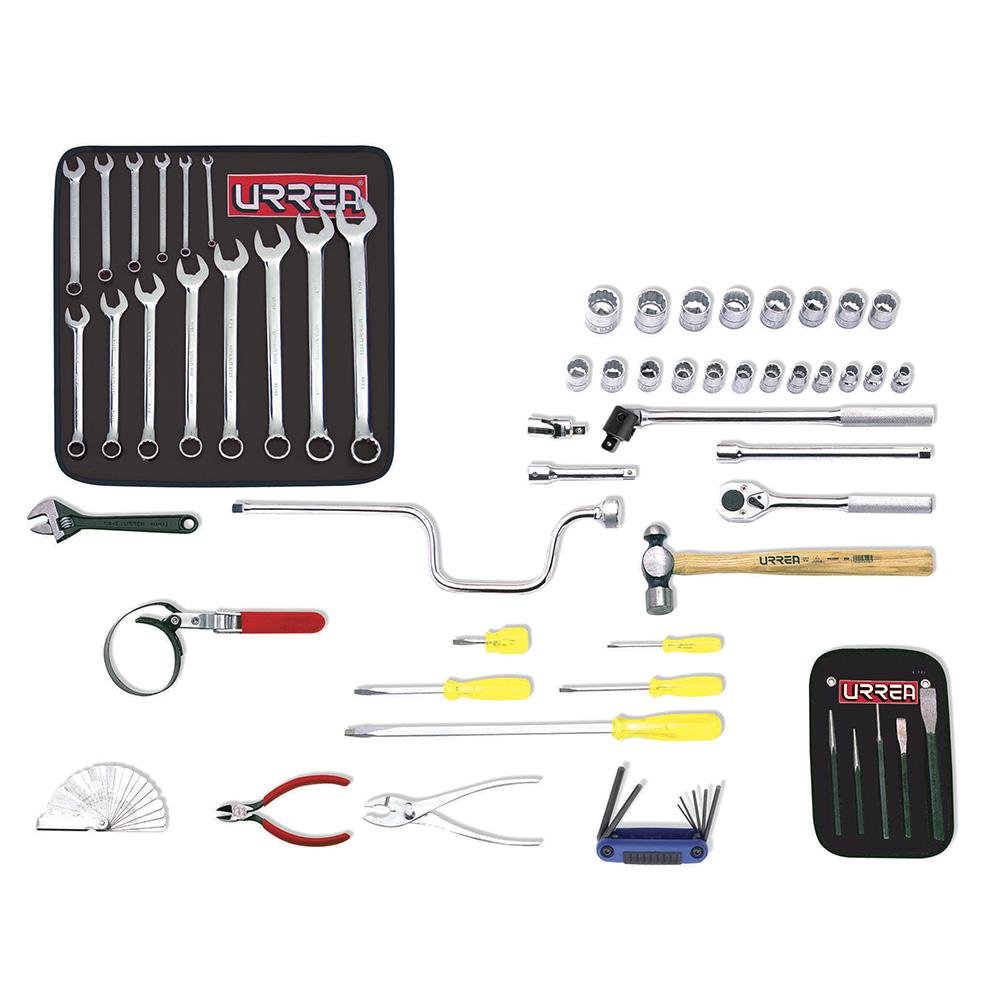 Juego Básico Automotriz 57 Piezas Sin Caja Urrea. - FERRETERÍA WITZI