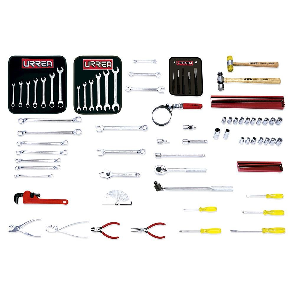 Juego Básico Automotriz 70 Piezas Sin Caja Urrea. - FERRETERÍA WITZI