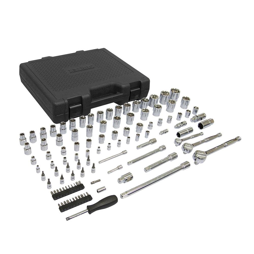 Juego Combinado De 105 Dados Y Accesorios Surtek. - FERRETERÍA WITZI
