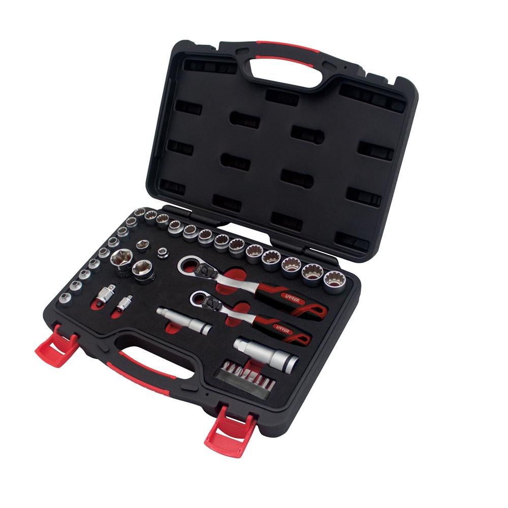Juego Combinado De Dados Y Accesorios Go-Through Urrea. - FERRETERÍA WITZI
