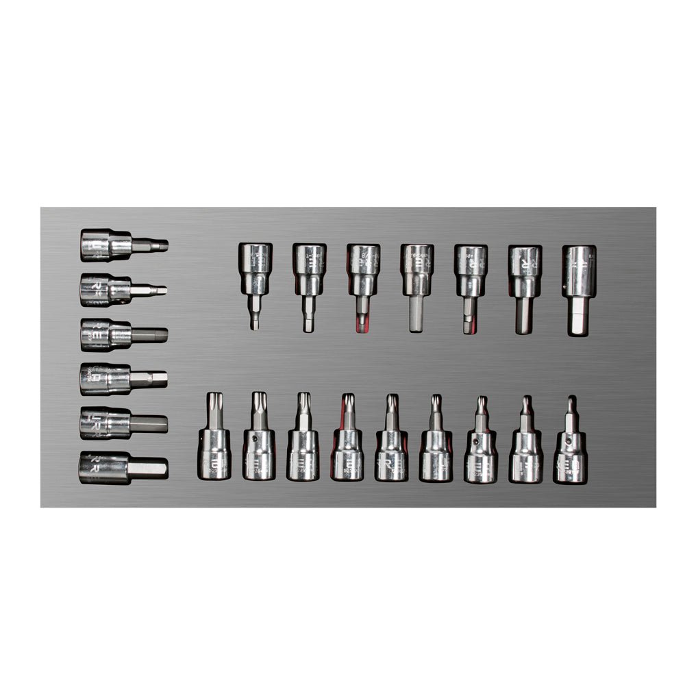 Juego dados con punta 22piezas 3/8" Urrea. - FERRETERÍA WITZI