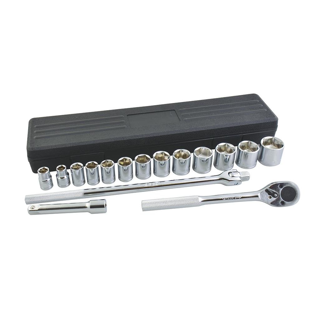 Juego De 16 Dados Y Accesorios Métricos 1/2" Foy. - FERRETERÍA WITZI