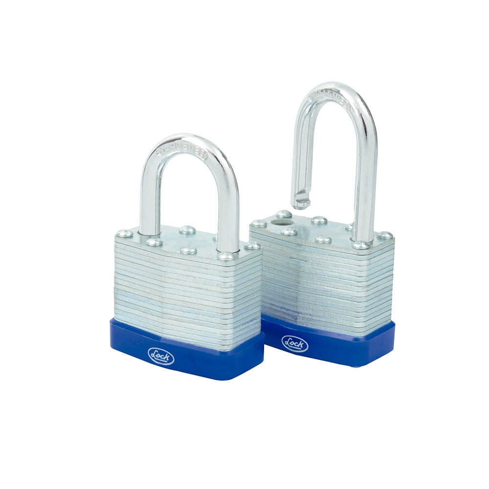 Juego de 2 candados laminados 40 mm, llave estándar Lock - FERRETERÍA WITZI