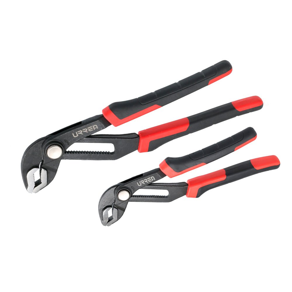 Juego de 2 pinzas de extensión con mango bimaterial, Quick Release Urrea - FERRETERÍA WITZI
