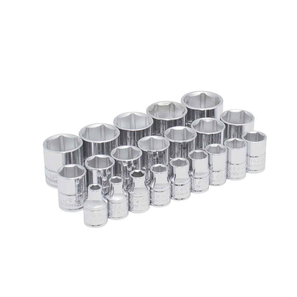 Juego De 21 Dados Métricos 3/8" 6 Puntas Urrea. - FERRETERÍA WITZI