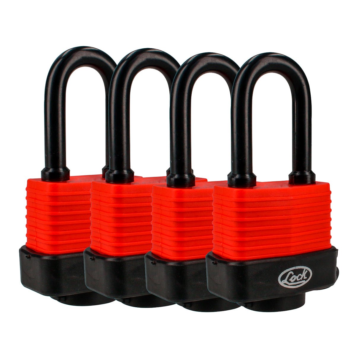 Juego de 4 candados impermeables 40mm Lock - FERRETERÍA WITZI