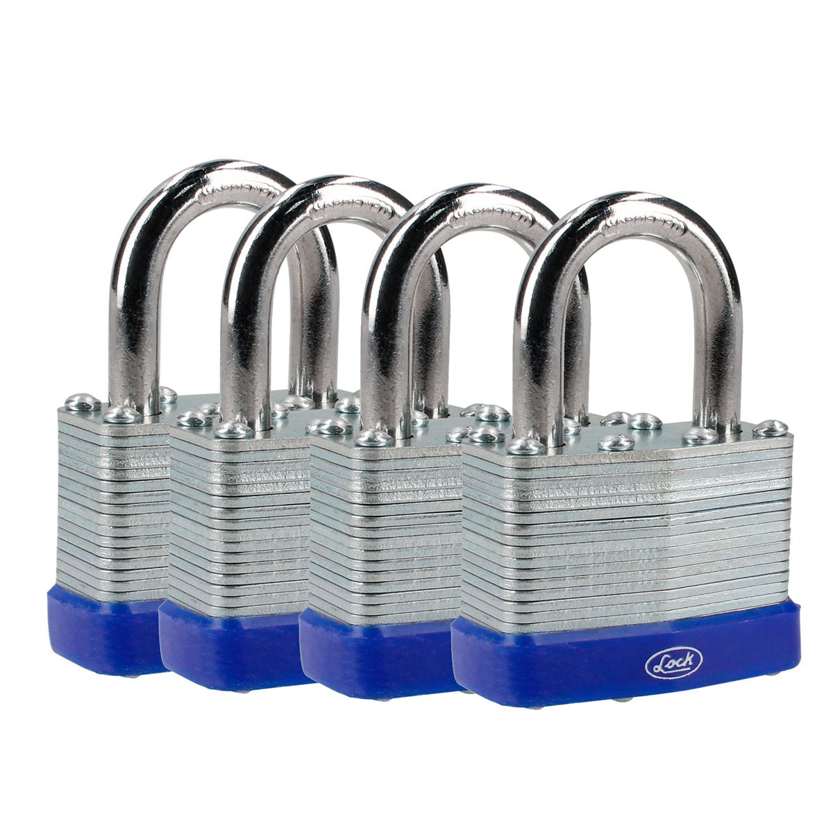 Juego de 4 candados laminados 40mm Lock - FERRETERÍA WITZI
