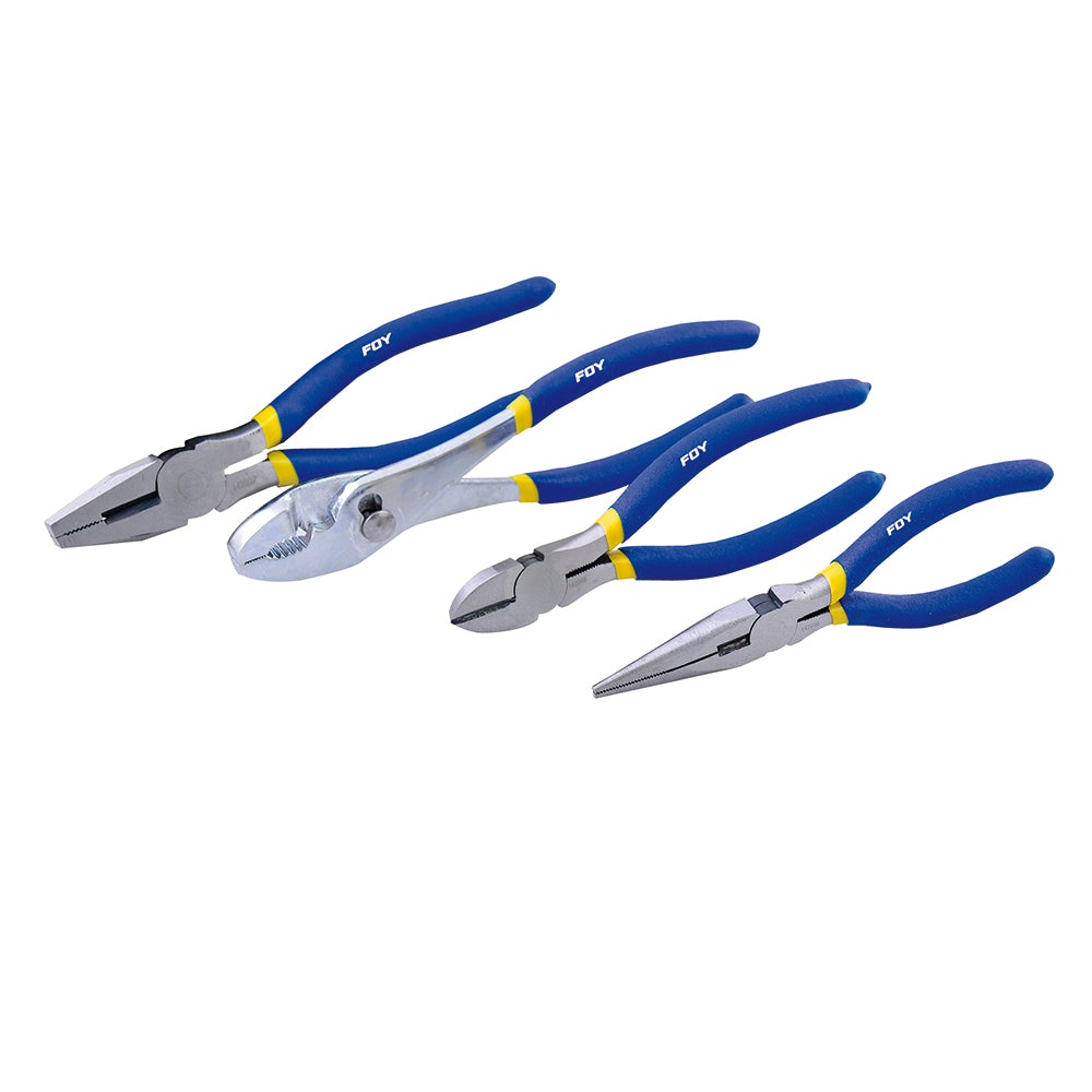 Juego de 4 pinzas Foy - FERRETERÍA WITZI