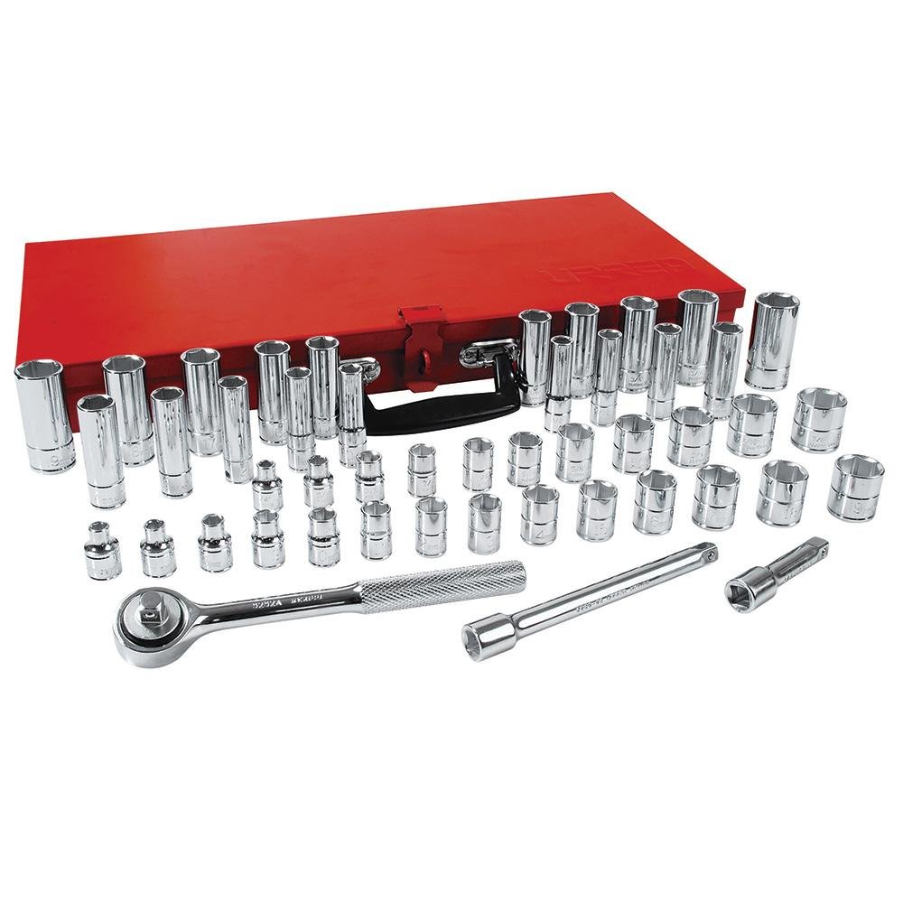 Juego De 48 Dados Y Accesorios 3/8" Urrea. - FERRETERÍA WITZI