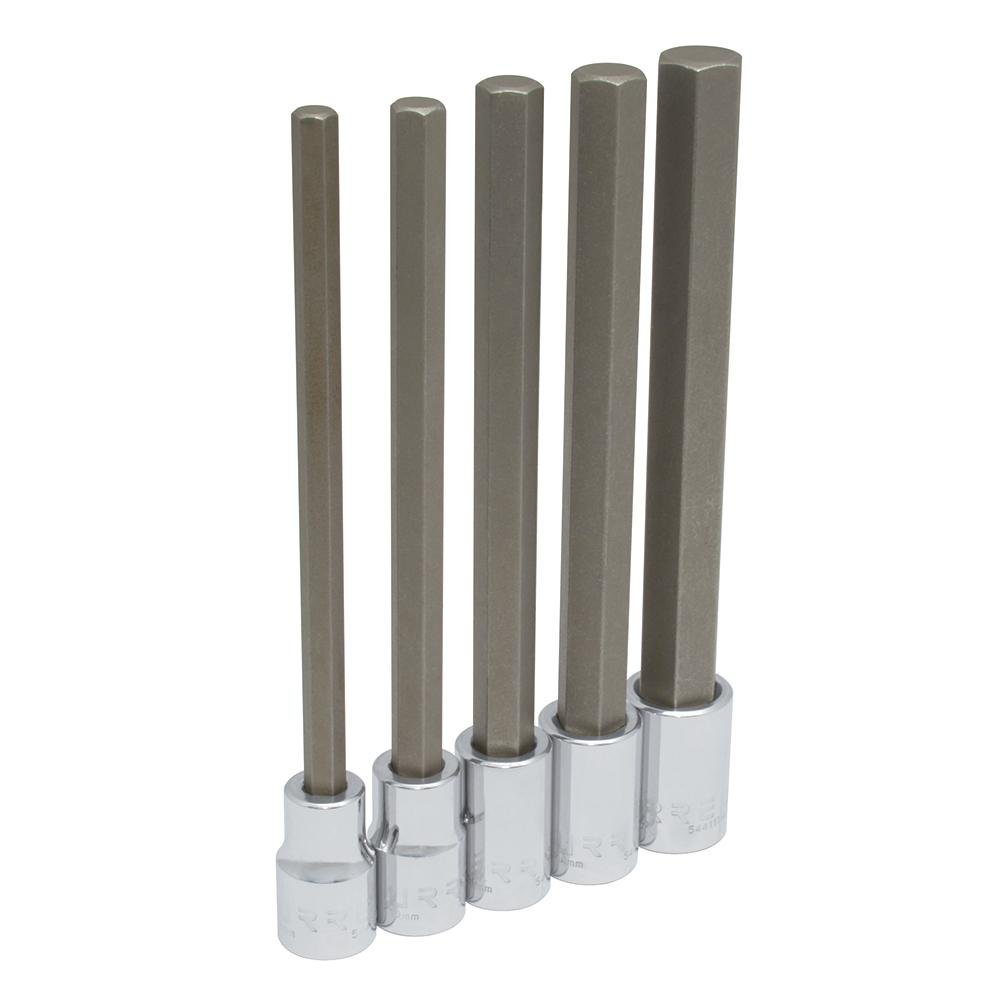 Juego De 5 Dados Punta Hexagonal Largas Métricos 1/2" Urrea. - FERRETERÍA WITZI
