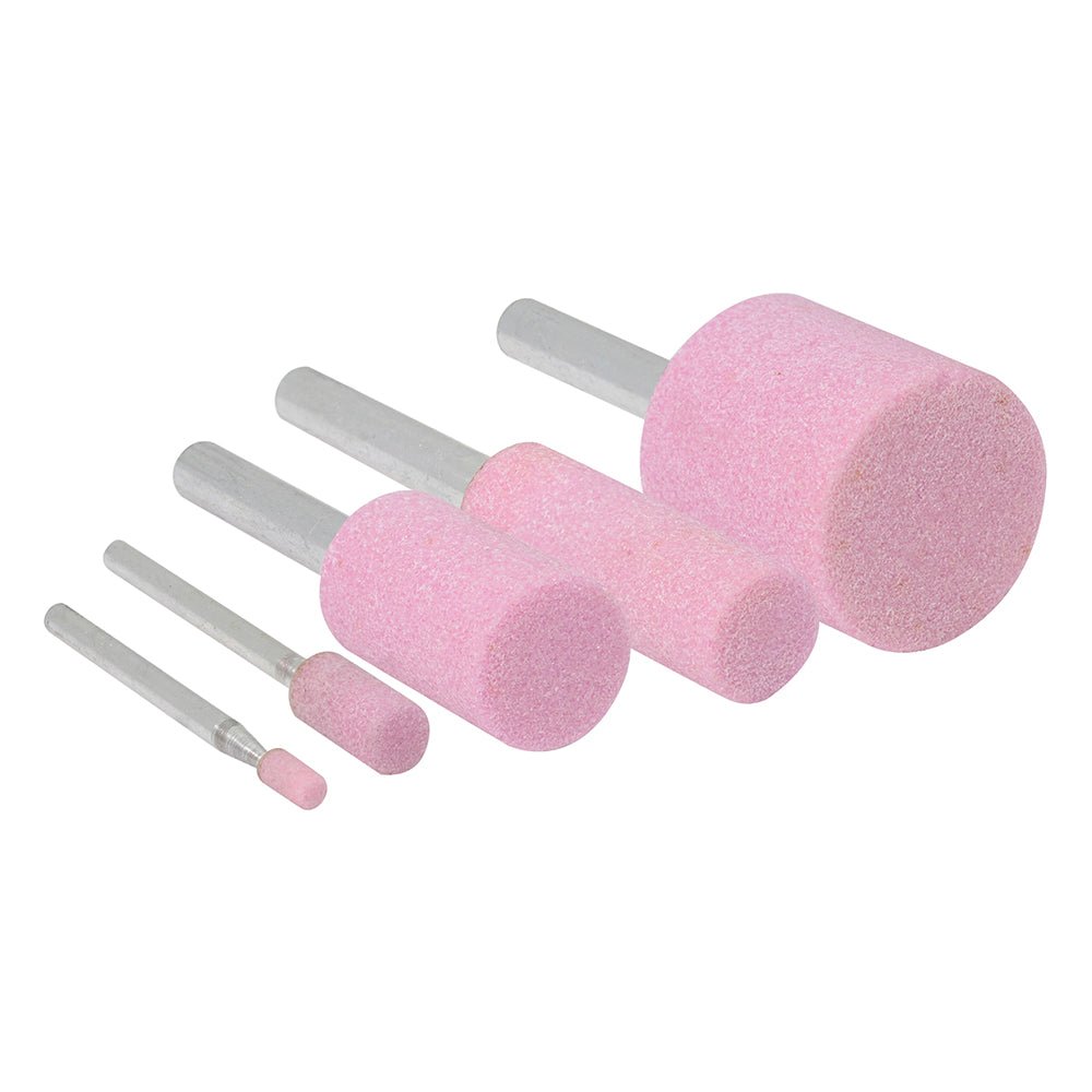 Juego de 5 puntas montadas óxido de aluminio rosas tipo W Urrea. - FERRETERÍA WITZI