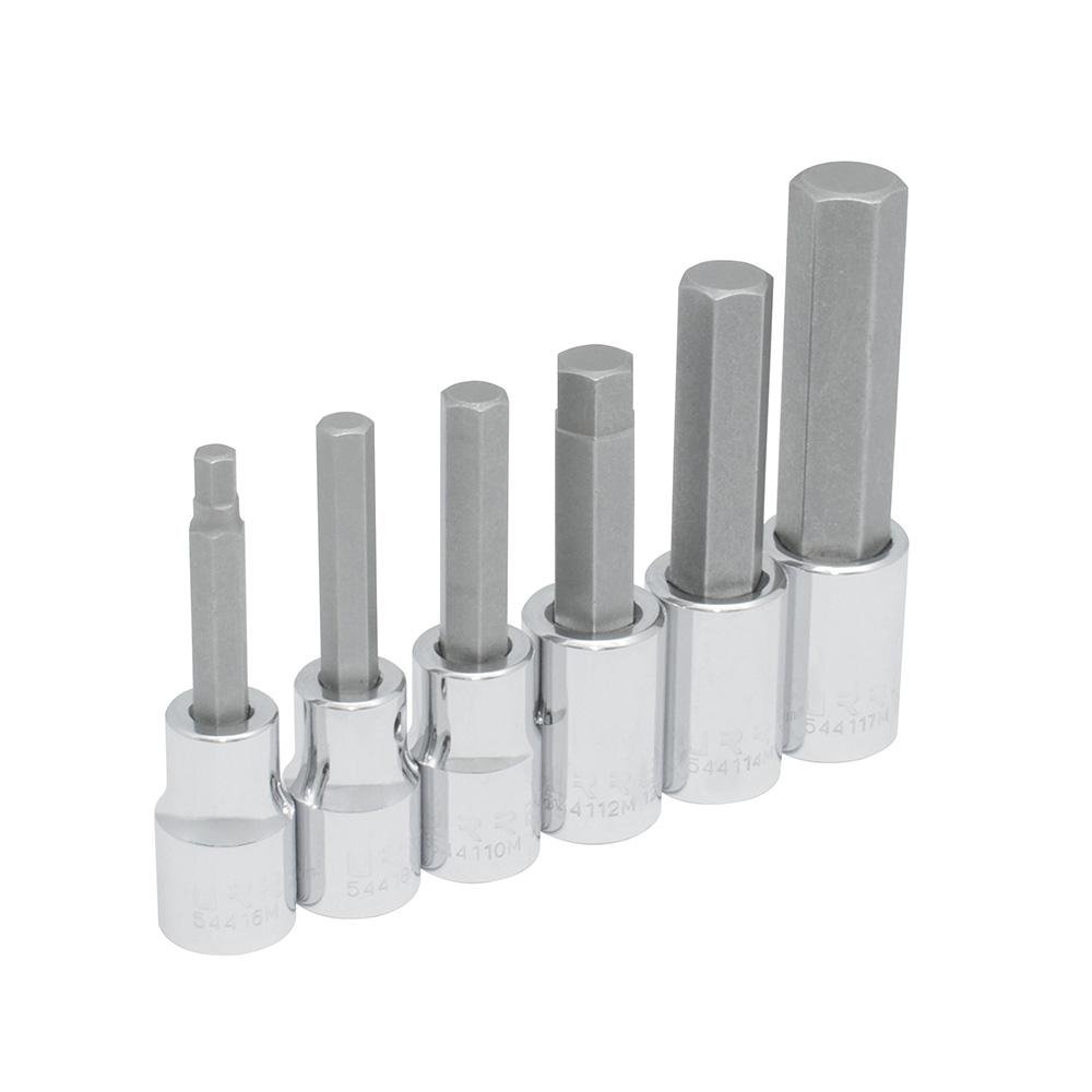 Juego De 6 Dados Punta Hexagonal Métricos 1/2" Urrea. - FERRETERÍA WITZI