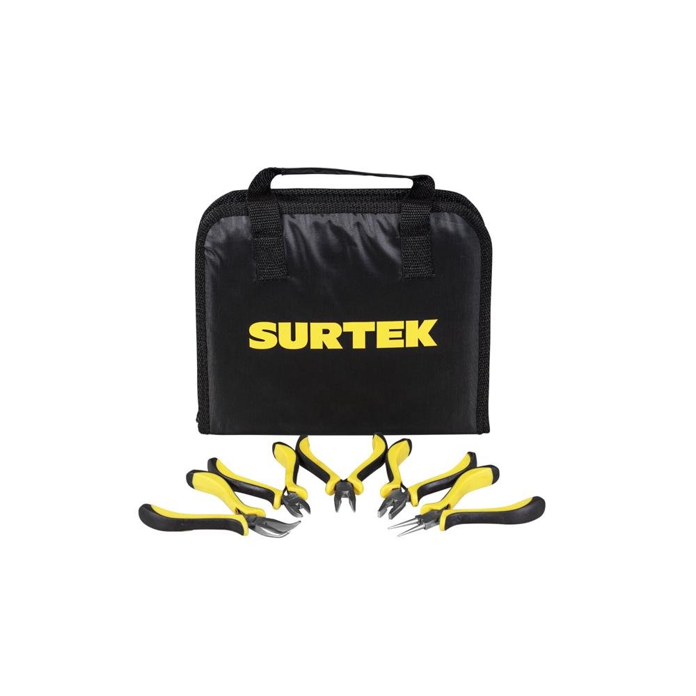 Juego De 6 Mini Pinzas, Surtek - FERRETERÍA WITZI