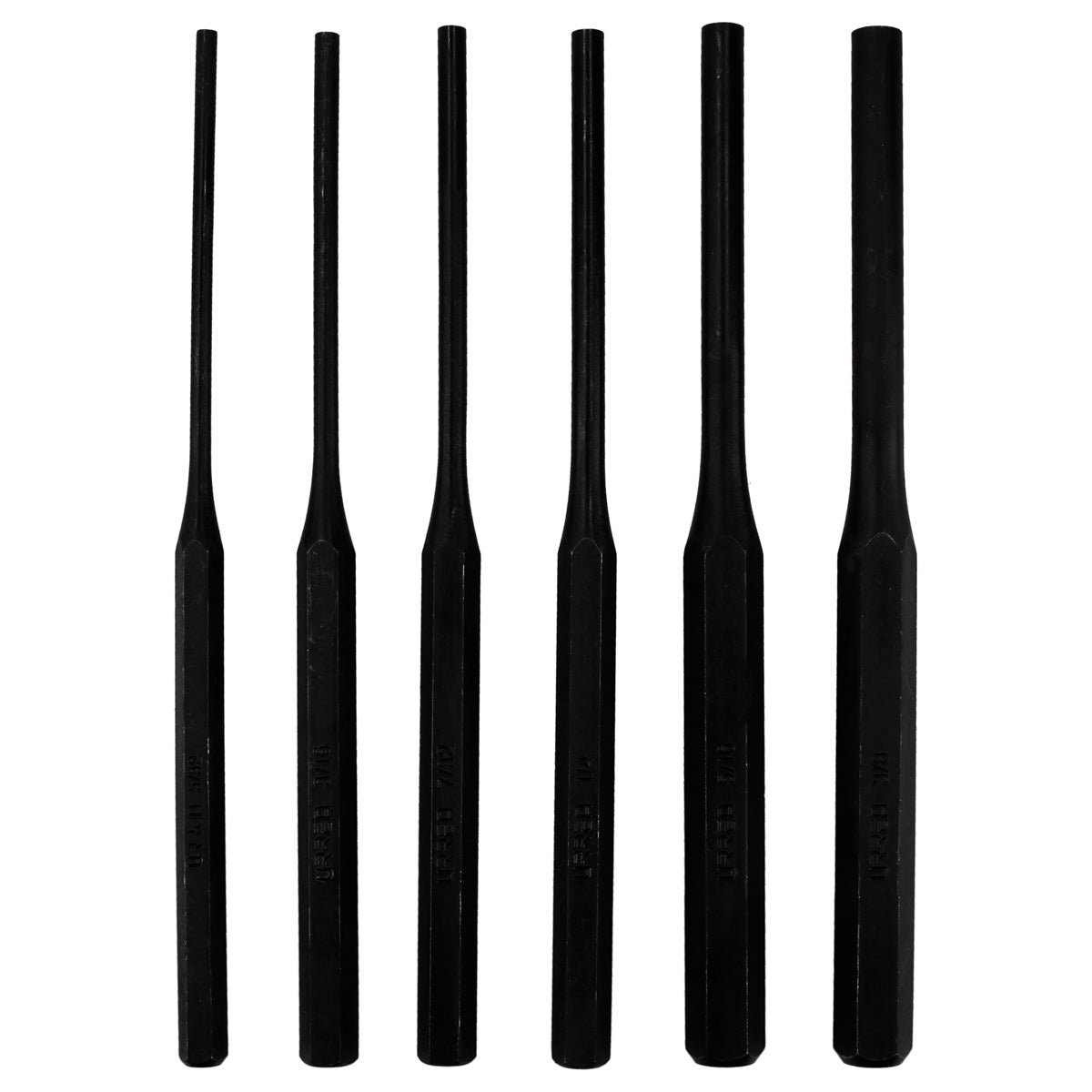 Juego de 6 punzones extra largos Urrea - FERRETERÍA WITZI