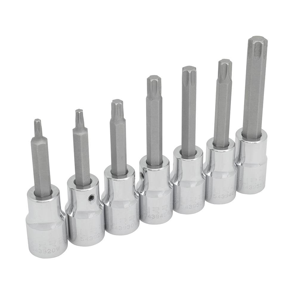Juego De 7 Dados Punta Torx® 1/2" Urrea. - FERRETERÍA WITZI
