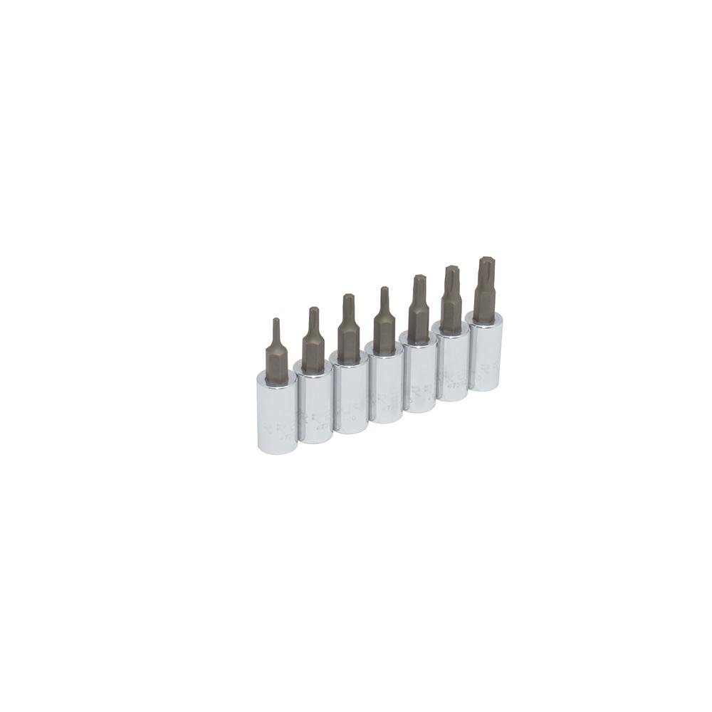Juego De 7 Dados Punta Torx® 1/4" En Riel Urrea. - FERRETERÍA WITZI