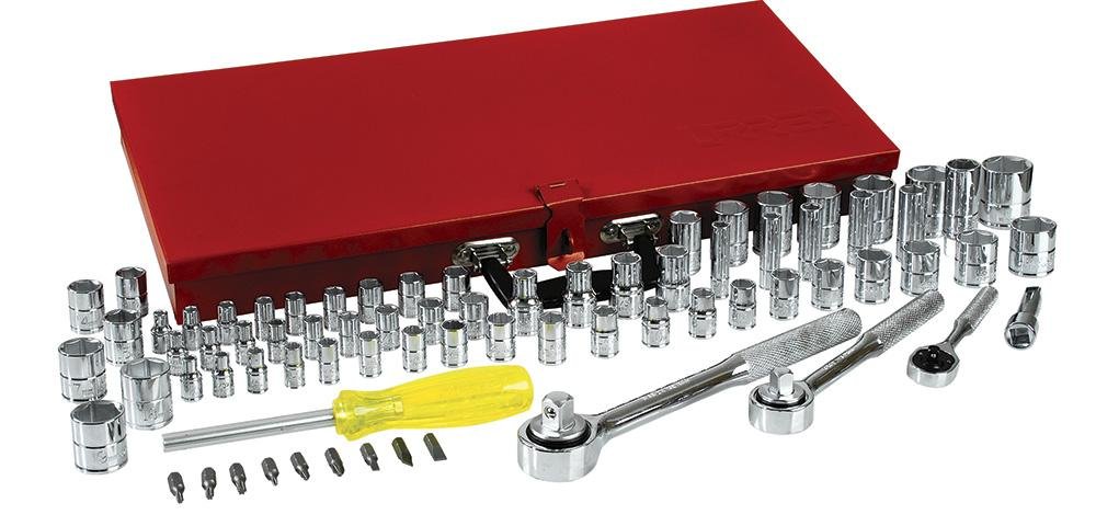 Juego De 76 Dados Y Accesorios 1/4"-3/8"-1/2" Urrea. - FERRETERÍA WITZI