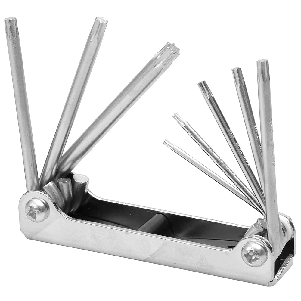 Juego de 8 llaves hexagonales Torx® tipo navaja Surtek. - FERRETERÍA WITZI