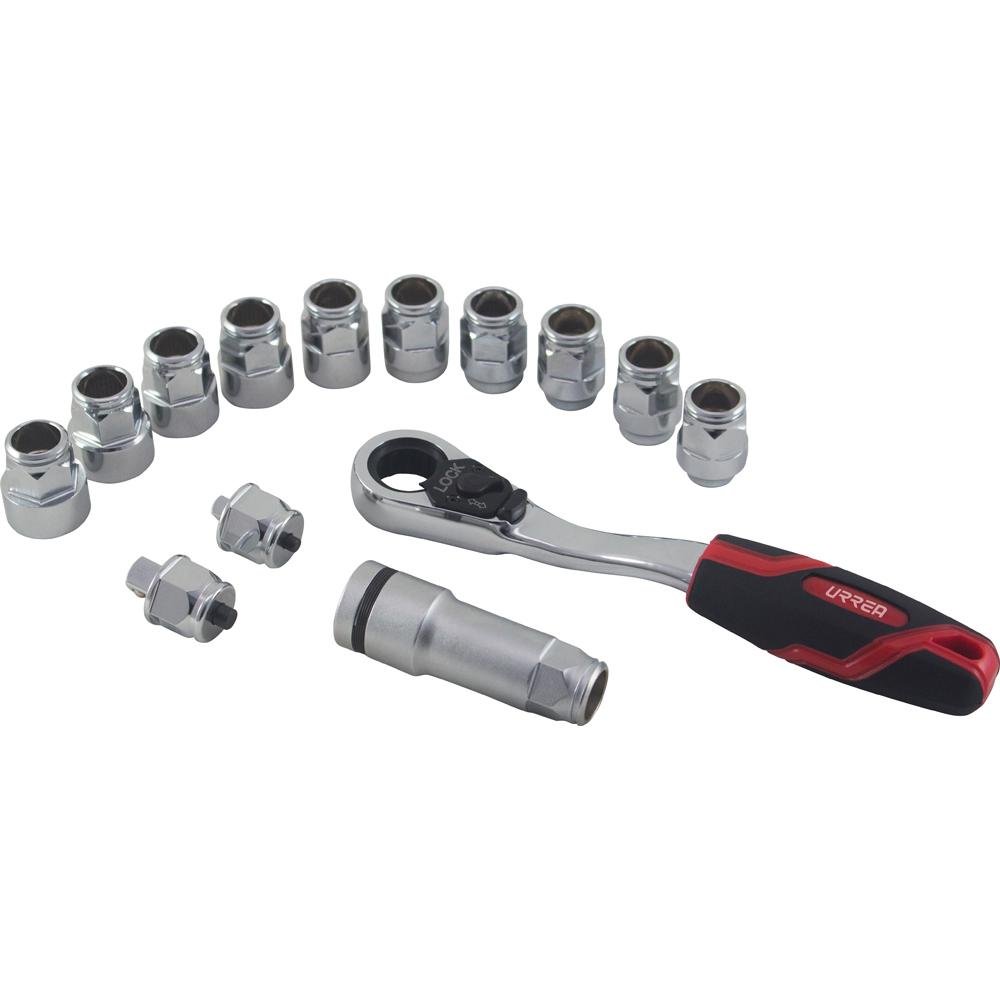 Juego De Dados Y Accesorios Go-Through 3/8" Urrea. - FERRETERÍA WITZI