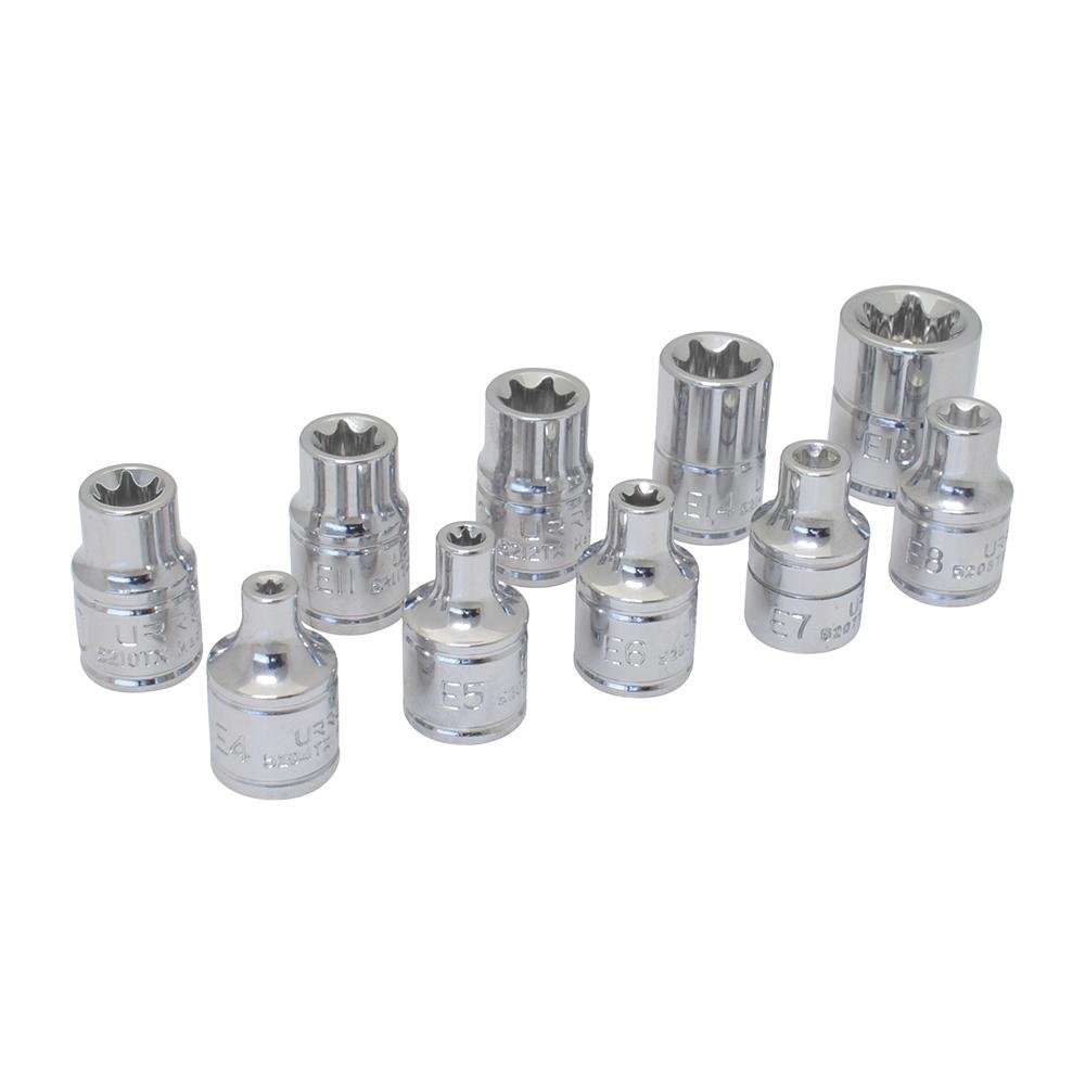 Juego De Dados Y Punta Torx® 10 Piezas Urrea. - FERRETERÍA WITZI