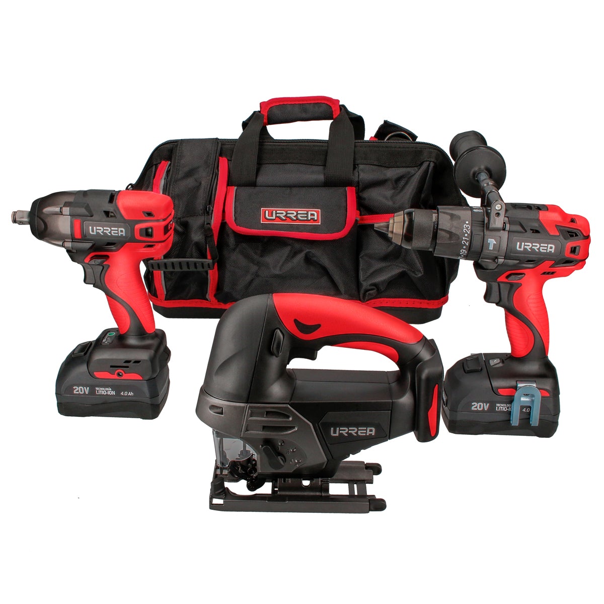 Juego de herramienta inalmbrica Urrea - FERRETERÍA WITZI