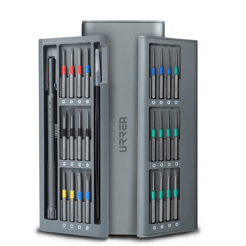 Juego de reparación de electrónicos, 28 piezas, Urrea. - FERRETERÍA WITZI