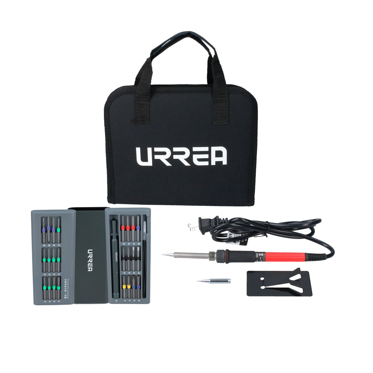 Juego de reparación de electrónicos, 28 piezas, Urrea. - FERRETERÍA WITZI