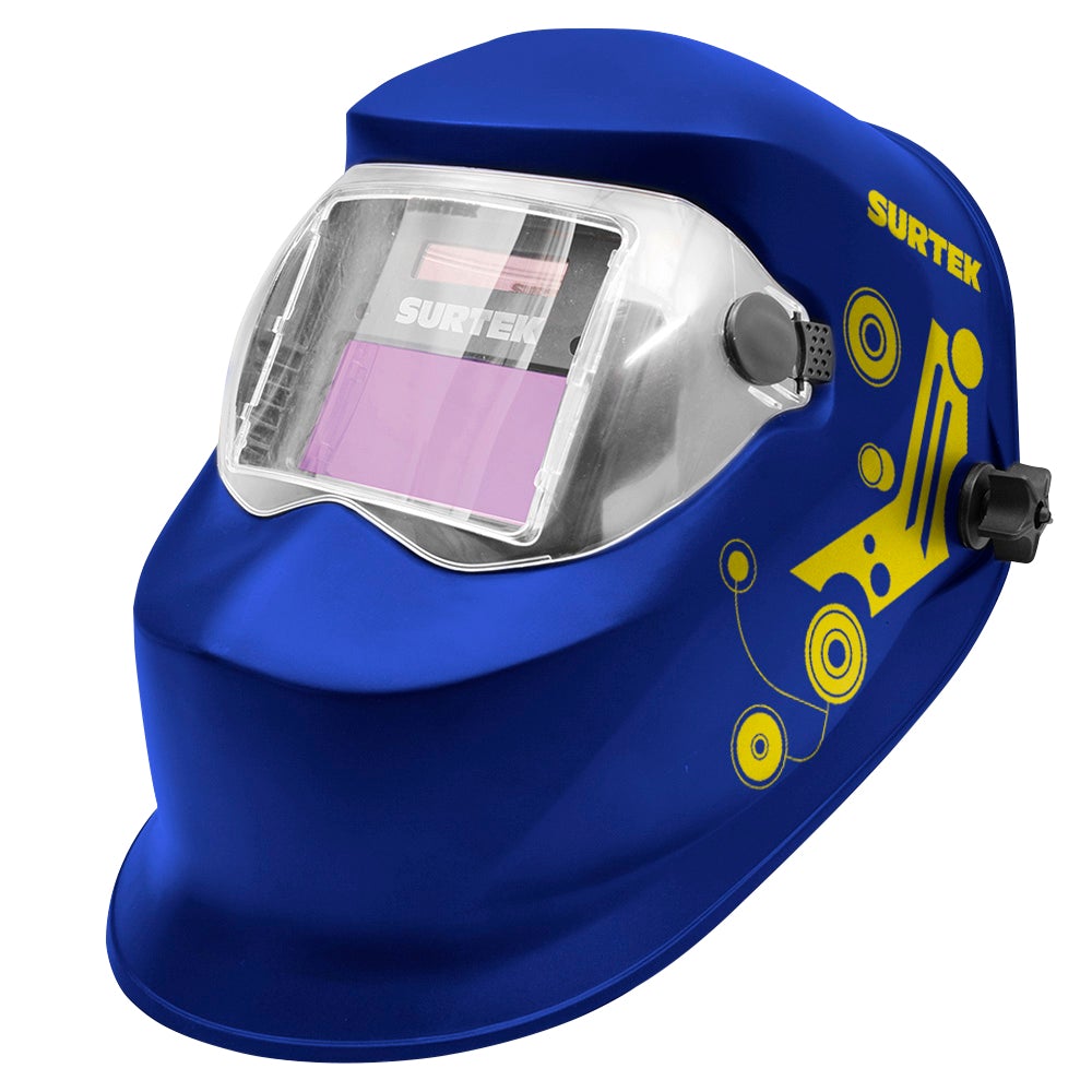 Juego de soldadora inverter con careta electrónica 2 piezas, Surtek. - FERRETERÍA WITZI