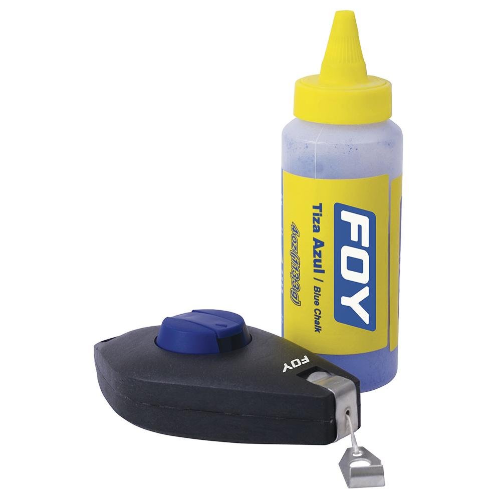 Juego De Tiralíneas Plástica Con Tiza 4oz Foy. - FERRETERÍA WITZI